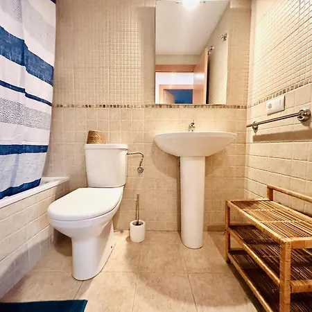 Apartment Espacioso En Zona Tranquila Con Piscina Salada Abierta Todo El Ano Y Wifi Gratuito - Es-258-107 Roses